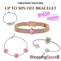 Up to 50% Off Bracelets at Creation Watches – Limited Time